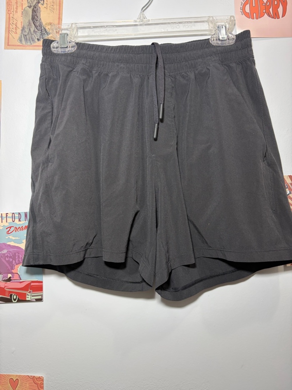 lululemon athletica Black Athletic Drawstring Shorts